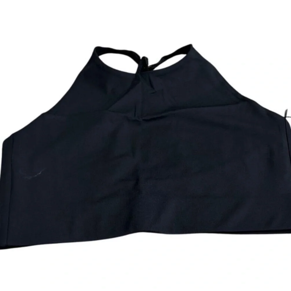 Girlfriend Collective 1001 Topanga Sports Bra Black Size Large NWT - Picture 3 of 3